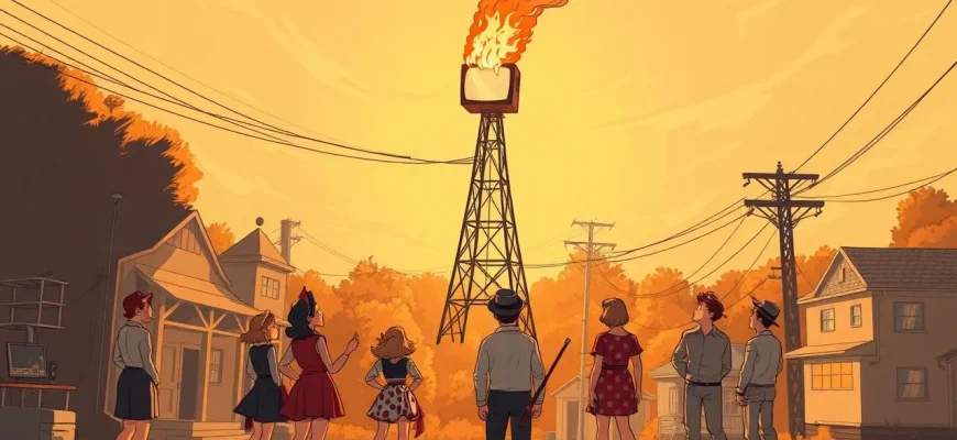 TV Kulelerinde Yangın Filmleri