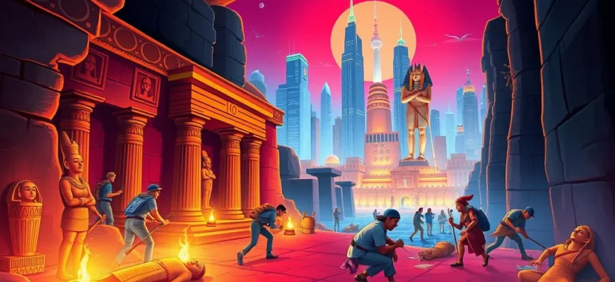 Mısır Hazineleri ve Antik Eserlerle Dolu Macera Filmleri