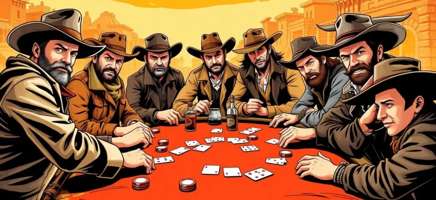 Batı Filmlerinde Poker Heyecanı Batı Filmlerinde Poker Heyecanı