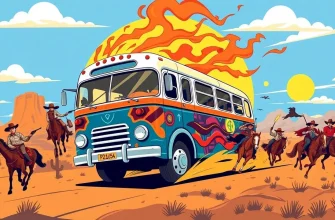 Vahşi Batıda Otobüs Maceraları