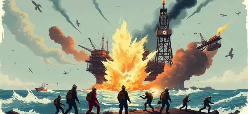 Deniz Platformlarında Patlama Filmleri