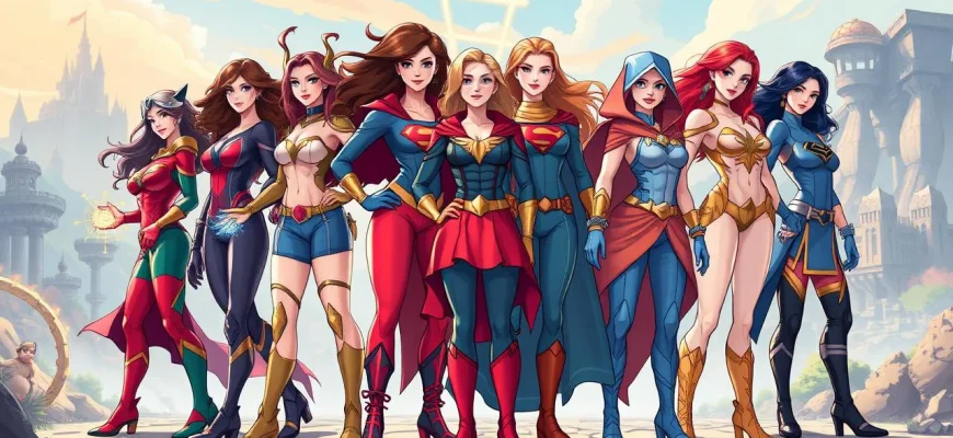 Fantastik Süper Kadın Kahramanlar Filmleri