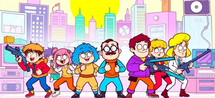 Komik Püskürtmeli Silah Filmleri