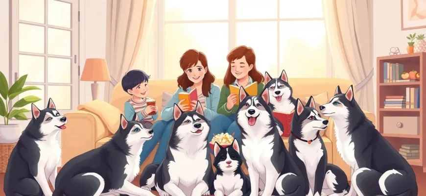 Aile Filmleri: Husky Köpekler
