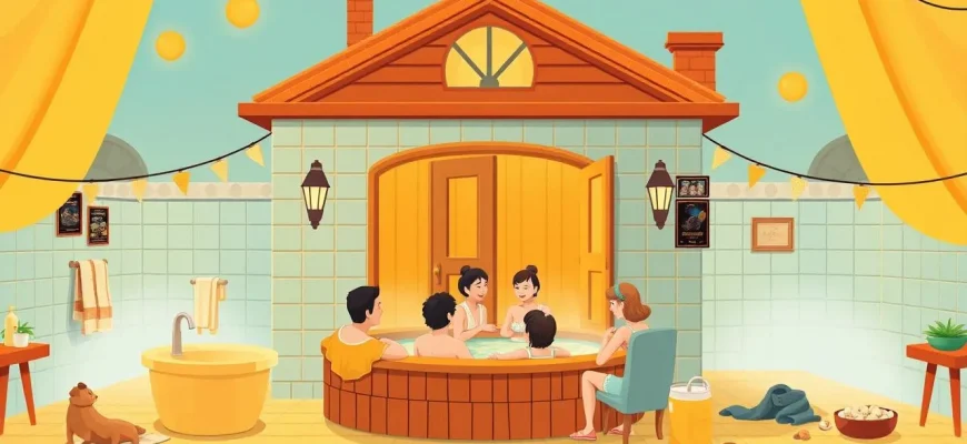 Komik Hamam ve Sauna Filmleri