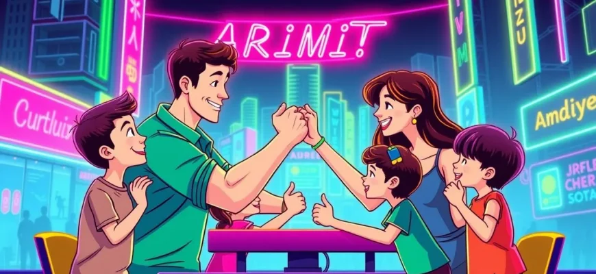 Aile İçin Armwrestling Filmleri