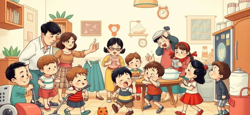 Çok Çocuklu Aileler Hakkında Komik Filmler