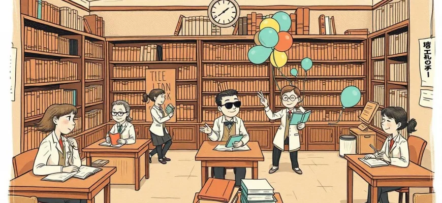 Kütüphaneciler Hakkında Komik Filmler