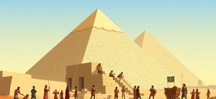 Tarihi Piramit İnşaatı Filmleri