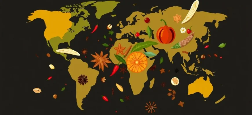 Baharat Belgeselleri: Lezzetin Peşinde Baharat Belgeselleri: Lezzetin Peşinde