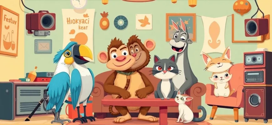 Konuşan Hayvanlarla Komik Filmler