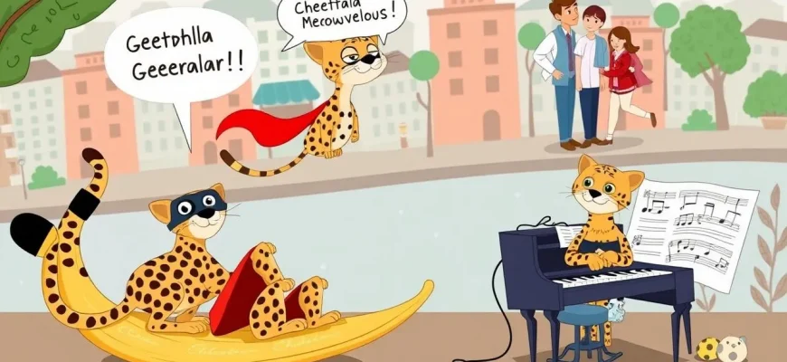 Gepardlarla Komik Maceralar: 10 Komik Film