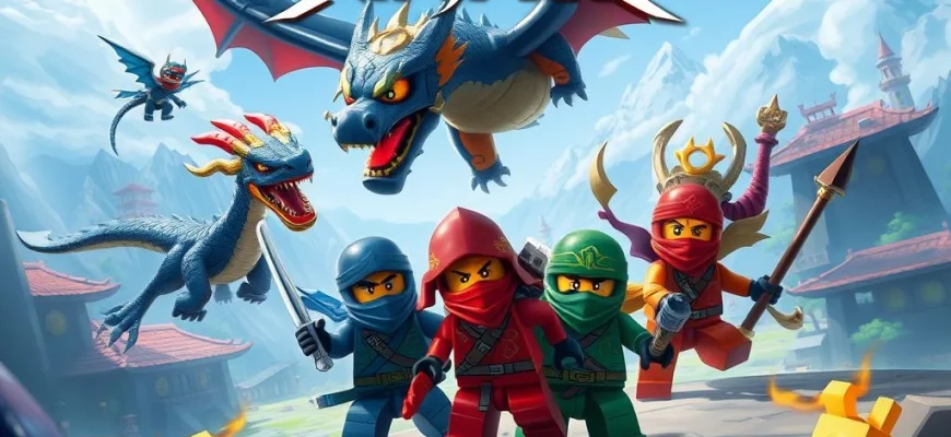 LEGO Ninjago: Ejderhaların Yükselişi’a Benzeyen 10 Seri